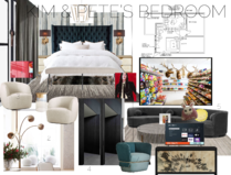 Unique and Neutral Bedroom Design Courtney B. Moodboard 2 thumb