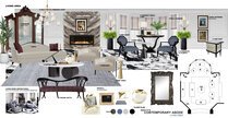 Luxe Glam Living Room Design Ibrahim H. Moodboard 1 thumb