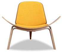 Online Designer Bedroom Tripod 36" Fabric Chair