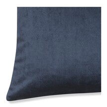 Online Designer Combined Living/Dining Velvet Pillow Cover, Midnight