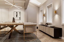 Online Designer Combined Living/Dining 3D Model