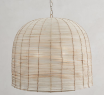 Online Designer Living Room Cambria Rattan Pendant 