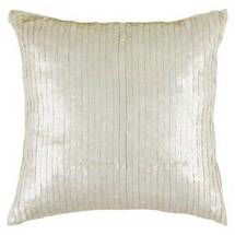 Online Designer Living Room Lexus Sequined Throw Cotton Toss Throw Pillow - Rizzy Home
