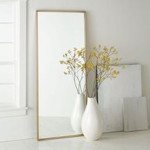 Online Designer Living Room Metal Framed Floor Mirror