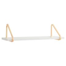 Online Designer Bedroom Metallic Trim Shelves