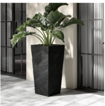 Online Designer Patio Modern Square Concrete Pot Planter