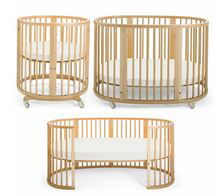 Online Designer Nursery Stokke Sleepi Mini to Crib to Junior Bed Complete Bundle - Natural