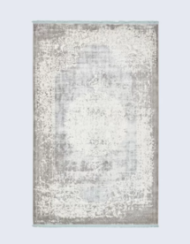 Online Designer Living Room Coeur Grey/Light Blue/Ivory Rug