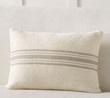 Online Designer Living Room CALEA GRAINSACK STRIPE PILLOW COVER