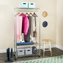 Online Designer Combined Living/Dining 35.4" W GARMENT RACK