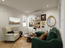 Online Designer Combined Living/Dining 3D Model