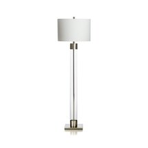 Online Designer Dining Room Avenue Nickel Floor Lamp