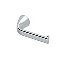 Online Designer Bathroom Brie Single Post Euro Style Toilet Paper Holder in Chrome