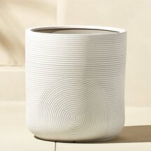 Online Designer Living Room ZEN LARGE WHITE PLANTER