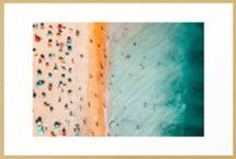 Online Designer Bedroom Large Aerial Beach Print