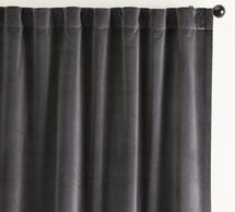 Online Designer Bedroom Cotton Velvet Curtain