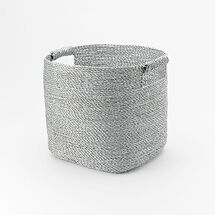 Online Designer Combined Living/Dining Metallic Woven Storage Basket
