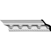 Online Designer Combined Living/Dining 3 7/8"H x 3 5/8"P x 5 3/8"F x 94 1/2"L Attica Crown Moulding