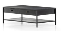 Online Designer Living Room Bronzed Iron Square Coffee Table