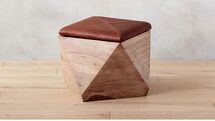 Online Designer Combined Living/Dining hexagon storage ottoman