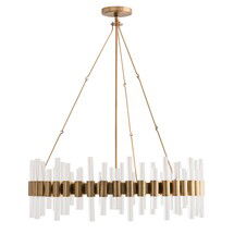 Online Designer Bathroom Brass Acrylic Chandelier