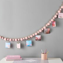 Online Designer Bedroom Pom Pom Photo Garland (possible changing)