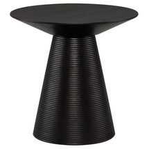 Online Designer Patio Black Wood Side Table 