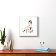 Online Designer Home/Small Office ophelia with white frame 18.5"x20"