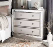 Online Designer Bedroom Abasi 3 Drawer Bachelor's Chest