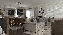 Online Designer Combined Living/Dining 3D Model