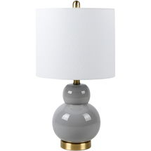 Online Designer Bedroom Limestone LME-001 22"H x 12"W x 12"D Lamp