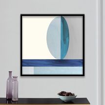 Online Designer Bedroom Framed Print - Split Ova