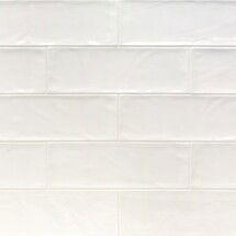 Online Designer Kitchen Santa Monica White 4x12 Tile