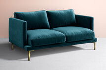 Online Designer Studio Linde Two-Cushion Sofa