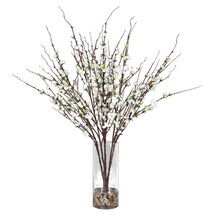 Online Designer Dining Room Quince Blossom Centerpiece 