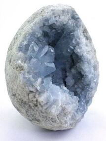 Online Designer Bedroom Natural Blue Celestite Crystal Cluster