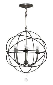 Online Designer Bathroom Gregoire 6-Light Candle-Style Chandelier by Willa Arlo Interiors