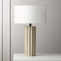 Online Designer Bedroom Scallop Concrete Table Lamp