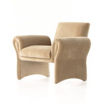 Online Designer Bedroom Bone Camello Polyester Chair