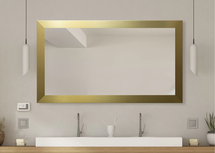 Online Designer Home/Small Office Culpeper Rectangle Wood Wall Mirror