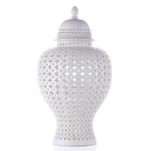 Online Designer Combined Living/Dining Ceramic Filigree Jar