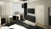 Online Designer Bedroom 3D Model