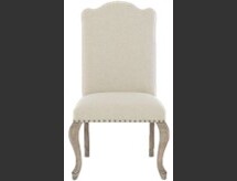 Online Designer Combined Living/Dining CAMPANIA UPHOLSTERED SIDE CHAIR IN BEIGE