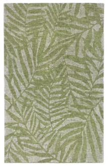 Online Designer Bedroom Claremont Olive Branches Hand-Tufted Wool Green Area Rug