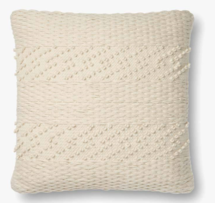 Online Designer Living Room IVORY BENCH PILLOW