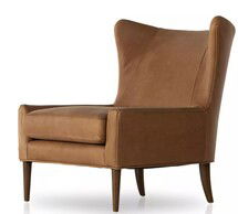 Online Designer Living Room Marlow Wing Chair Palermo Cognac 