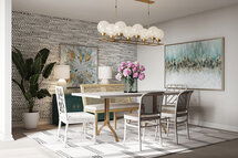 Online Designer Dining Room 3D Model