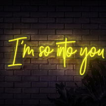 Online Designer Bedroom I'm So Into You Neon Sign