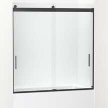 Online Designer Bathroom Kohler Levity 62" High x 59-5/8" Wide Sliding Frameless Tub Door with Clear Glass