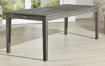 Online Designer Patio Regatta Grey Wash Extension Dining Table